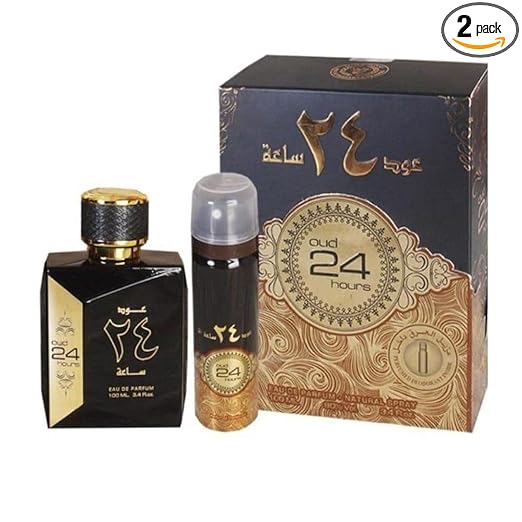 ARD AL ZAAFARAN SET OUD 24 HOURS EDP 100ML + DEO